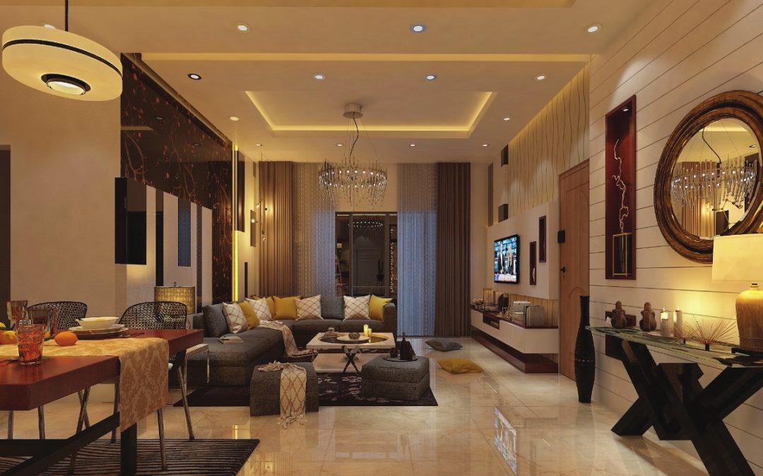 Elegant interior of a luxury home